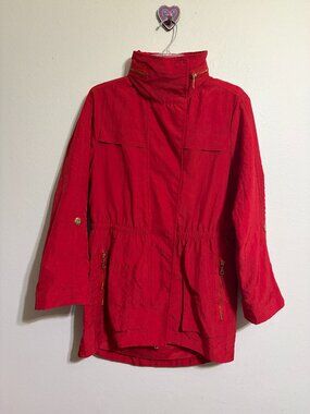 Anorak Tunic-Length “The Anorak Jacket” Sz Small